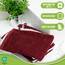 NatureMark 10x Waschhandschuhe aus Frottee 100% Baumwolle – Weich und Robust, Ideal für die tägliche Pflege und Gäste – Bordeaux/Weiss, 15x21 cm