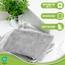 NatureMark 10x Waschhandschuhe aus Frottee 100% Baumwolle – Weich und Robust, Ideal für die tägliche Pflege und Gäste – Silber/Weiss, 15x21 cm