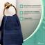 NatureMark 8er Pack Handtücher, 100% Baumwolle, 50 x 100 cm, Handtuch Set Navyblau