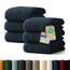 Blumtal Premium Frottier Handtücher Set 6 teilig100% Baumwolle - Oeko-TEX zertifiziertes Towel 6X (50x100 cm) - Ultra saugstarkes Frottiertücher Set waschbar °60 - Handtücher Dunkelblau