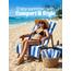 Utopia Towels - Große Strandtücher Cabana-Streifen (76 x 152 cm) - 100% gesponnene Baumwolle, weich und saugfähige Handtücher (4er-Pack, Blau)