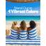 Utopia Towels - Große Strandtücher Cabana-Streifen (76 x 152 cm) - 100% gesponnene Baumwolle, weich und saugfähige Handtücher (4er-Pack, Blau)