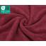 American Soft Linen Luxus-Waschlappen für Badezimmer, 100 % Baumwolle, 4-teiliges türkisches Waschlappen-Set, 33 x 33 cm, weiche Lappen für Körper und Gesicht, Bordeaux