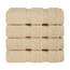 American Soft Linen Luxus-Waschlappen für Badezimmer, 600 g/m², 100% Baumwolle, 4-teiliges türkisches Waschlappen-Set, 33 x 33 cm, weiche Lappen für Körper und Gesicht, Beige