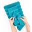 American Soft Linen Luxuriöses 6-teiliges Handtuch-Set, 2 Badetücher, 2 Handtücher, 2 Waschlappen, 100% türkische Baumwolle, Handtücher für Badezimmer, Aqua Blue Handtuch-Sets