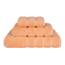 American Soft Linen Premium 3-teiliges Handtuch-Set, 1 Badetuch, 1 Handtuch, 1 Waschlappen, 100% Baumwolle, türkische Handtücher für Badezimmer, Pfirsich