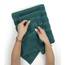 American Soft Linen Luxuriöses 6-teiliges Handtuch-Set, 2 Badetücher, 2 Handtücher, 2 Waschlappen, 100% Baumwolle, türkische Handtücher für Badezimmer, Blaugrün