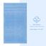 American Soft Linen Luxus-Handtücher für Badezimmer, 600 g/m², 100 % Baumwolle, türkisches 4-teiliges Handtuch-Set, Handtücher für Küche, Himmelblau