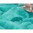 American Soft Linen Luxuriöses 4-teiliges Badetuch-Set, 100% Baumwolle, türkische Badetücher für Badezimmer, 68,6 x 137,2 cm, große Badezimmer-Duschtücher, türkisblaue Handtücher