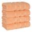 American Soft Linen Luxus-Handtücher für Badezimmer, 600 g/m², 100 % Baumwolle, türkisches 4-teiliges Handtuch-Set, Handtücher für Küche, Pfirsich