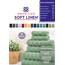 American Soft Linen, Handtuch-Set, 100% türkische Baumwolle, 6-teilig, saugfähig, langlebig, weich und flauschig, für Hotel- und Spa-Badetücher, 610 g/m², 2 Badetücher (Badwäsche-Set, Salbeigrün)