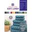 American Soft Linen, Handtuch-Set, 100% türkische Baumwolle, 6-teilig, saugfähig, langlebig, weich und flauschig, für Hotel- und Spa-Badetücher, 610 g/m², 2 Badetücher, (Badwäsche-Set, Kolonialblau)