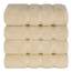 American Soft Linen Handtücher, Handtuch 4er Set, 100% Türkische Baumwolle Handtücher für Badezimmer, Handtücher für Küche, Beige Handtuch