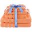 American Soft Linen, 6-teiliges Handtuch-Set, 100% türkische Baumwolle, saugfähig, langlebig, weich und flauschig, Hotel- und Spa-Badehandtücher, 610 g/m², Badwäsche-Set, Malibu Pfirsichfarben