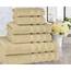 American Soft Linen Handtuch-Set, 100% Baumwolle, 590 g/m², schwer, weich, saugfähig, türkische Handtücher für Badezimmer, Sandtaupe, 6-teilig