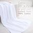 American Soft Linen Großes Jumbo-Badetuch aus 100% türkischer echter Baumwolle, 35 x 70 cm, Premium-& Luxus-Handtücher für Badezimmer, maximale Weichheit & saugfähiges Badelaken, helles Weiß
