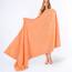 American Soft Linen Übergroßes Badetuch für Badezimmer, 600 g/m², 100% Baumwolle, türkisches Jumbo-Badetuch für Erwachsene, 101,6 x 203,2 cm, Malibu-Pfirsich