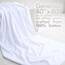 American Soft Linen Übergroßes Badetuch für Badezimmer, 100% Baumwolle, türkisches Jumbo-Badetuch für Erwachsene, 100% Baumwolle, weißes Badetuch