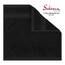 American Soft Linen Salem 4-teilige Waschlappen-Sets, Luxuriöse 100% Baumwolle für Badezimmer, 33 x 33 cm, Premium-Qualität, Schwarz