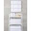 American Soft Linen, 4-teiliges Badetuch-Set, 100% türkische Baumwolle, 27 in 54 Badetücher für Badezimmer, weiche, saugfähige Badetücher, extra groß, schnell trocknende Duschtücher, hellweiß