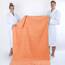 American Soft Linen Übergroßes Badetuch für Badezimmer, 600 g/m², 100% Baumwolle, türkisches Jumbo-Badetuch für Erwachsene, 101,6 x 203,2 cm, Malibu-Pfirsich