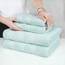 American Soft Linen Salem Türkisches Badetuch-Set, 100% Baumwolle, 600 GSM, 6-teiliges Handtuchset für das Badezimmer, 2 Badetücher, 2 Handtücher, 2 Waschlappen, Mint