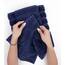 American Soft Linen Luxus-Handtücher für Badezimmer, 100% Baumwolle, türkisch, 4-teiliges Handtuch-Set, 600 g/m², Handtücher für Küche, marineblaue Handtücher