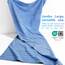 American Soft Linen Premium türkische echte Baumwolle, Luxus-Hotel-Qualität für maximale Weichheit und Saugfähigkeit Modern 35"x70" Jumbo Bath Towel Babyblau
