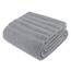 American Soft Linen Großes Jumbo-Badetuch aus 100% türkischer echter Baumwolle, 35 x 70 cm, Premium-& Luxus-Handtücher für Badezimmer, maximale Weichheit & saugfähiges Badelaken – Rockridge Grey