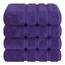 American Soft Linen Luxus-Handtücher für Badezimmer, 600 g/m², 100% Baumwolle, türkisches 4-teiliges Handtuch-Set, Handtücher für Küche, Violett