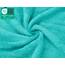 American Soft Linen Luxus-Waschlappen für Badezimmer, 100 % Baumwolle, 4-teiliges türkisches Waschlappen-Set, 33 x 33 cm, weiche Lappen für Körper und Gesicht, Türkisblau