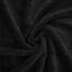 American Soft Linen Salem 4-teilige Waschlappen-Sets, Luxuriöse 100% Baumwolle für Badezimmer, 33 x 33 cm, Premium-Qualität, Schwarz