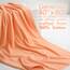 American Soft Linen Übergroßes Badetuch für Badezimmer, 600 g/m², 100% Baumwolle, türkisches Jumbo-Badetuch für Erwachsene, 101,6 x 203,2 cm, Malibu-Pfirsich