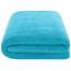 American Soft Linen Übergroßes Badetuch für Badezimmer, 600 g/m², 100% Baumwolle, türkisches Jumbo-Badetuch für Erwachsene, 101,6 x 203,2 cm, Aquablau