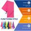 Eono Mikrofaser Handtuch, Saugfähig, Leicht, Schnelltrocknend, Perfektes Yogatuch, Badetuch, Sporthandtuch, Reisehandtuch, Groß Strandhandtuch, Microfiber Towel - Fuchsia, 60 x 30 cm