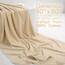 American Soft Linen Übergroßes Badetuch für Badezimmer, 100% Baumwolle, türkisches Jumbo-Badetuch für Erwachsene, 100% Baumwolle, 101,6 x 203,2 cm, Beige
