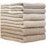 Bumble Küchenhandtücher - Geschirrhandtücher Handtücher Baumwolle – 6er Pack – XL Größe 50 x 70 cm – Edle, Weiche und Robuste Ringspinnbaumwolle in 3 Verschiedenen Texturen (Bräunen)