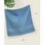 Cleanbear Waschlappen aus Reiner Baumwolle, 6 Farben pro Set, 33 x 33 cm (Hellblau, Jadegrün, Hellgrün, Grau, Hellgrau, Rosa)