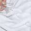 Cotton Paradise 6-teiliges Handtuch-Set, 100% Baumwolle, weich, saugfähig, türkische Handtücher für Badezimmer, 2 Badetücher, 2 Handtücher, 2 Waschlappen, weißes Handtuch-Set