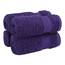 Cotton Paradise Türkische Waschlappen für Badezimmer, 100 % Baumwolle, weich, saugfähig, kleine Handtücher, Waschlappen für Körper, violette Waschlappen