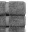 Chakir Turkish Linens Luxushotel & Spa 100% Baumwolle Premium türkische Badetücher, 68,6 x 137,2 cm, 4 Stück, grau