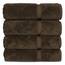 Chakir Turkish Linens Luxus Hotel & Spa Badetuch 27x54 - Bath Towel Cocoa