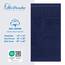 Cotton Paradise 6-teiliges Handtuch-Set, 100% türkische Baumwolle, weiche, saugfähige Handtücher für Badezimmer, 2 Badetücher, 2 Handtücher, 2 Waschlappen, Marineblau