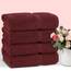 Chakir Turkish Linens Luxus Hotel & Spa Badetuch 27x54 - Bath Towel Cranberry