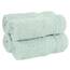 Cotton Paradise Türkische Waschlappen für Badezimmer, 100% Baumwolle, weich, saugfähig, kleine Handtücher, Flauschige Waschlappen für Körper, Minze-Waschlappen