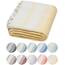DEMMEX Pestemal-Decke aus zertifizierter 100% Bio-Baumwolle und Bio-Farbstoff, vorgewaschen, XL, Diamantgewebe, türkische Baumwolle, für Bad, Strand