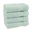 Cotton Paradise Türkische Waschlappen für Badezimmer, 100% Baumwolle, weich, saugfähig, kleine Handtücher, Flauschige Waschlappen für Körper, Minze-Waschlappen