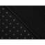Cotton Paradise rutschfeste Badematte für Badezimmer, 100% Baumwolle, 43,2 x 61 cm, weich, saugfähig, schnell trocknend, maschinenwaschbar, Boden-Badematte, schwarz
