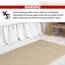 Cotton Paradise rutschfeste Badematten für Badezimmer, 100% Baumwolle, 50,8 x 86,4 cm, weich, saugfähig, schnell trocknend, maschinenwaschbar, Boden-Badematte, Beige