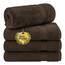 Cotton Paradise Badetücher für Badezimmer, 100% Baumwolle, 4-teiliges türkisches Badetuch-Set, weiche Plüsch-Badetücher, Clearance Badezimmer-Set, braune Badetücher